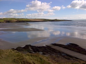 Inchydoney island. Sat 16th March 2013. West Cork Rally pre-start. The little people put things into perspective. Nice view!