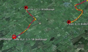 Galway 2014 Jemba Speed Profiles in Google Earth