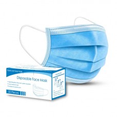 Disposable Non Surgical Medical Face Masks - 50 Pack