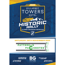 Killarney Historics 2025 - Collect at our Office or Digital Killarney Historics 2025 - Collect at our Office or Digital